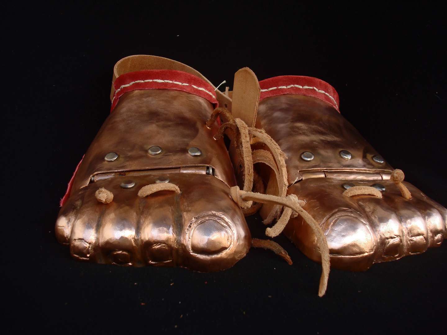 Ancient Greek Copper Footwear Guards