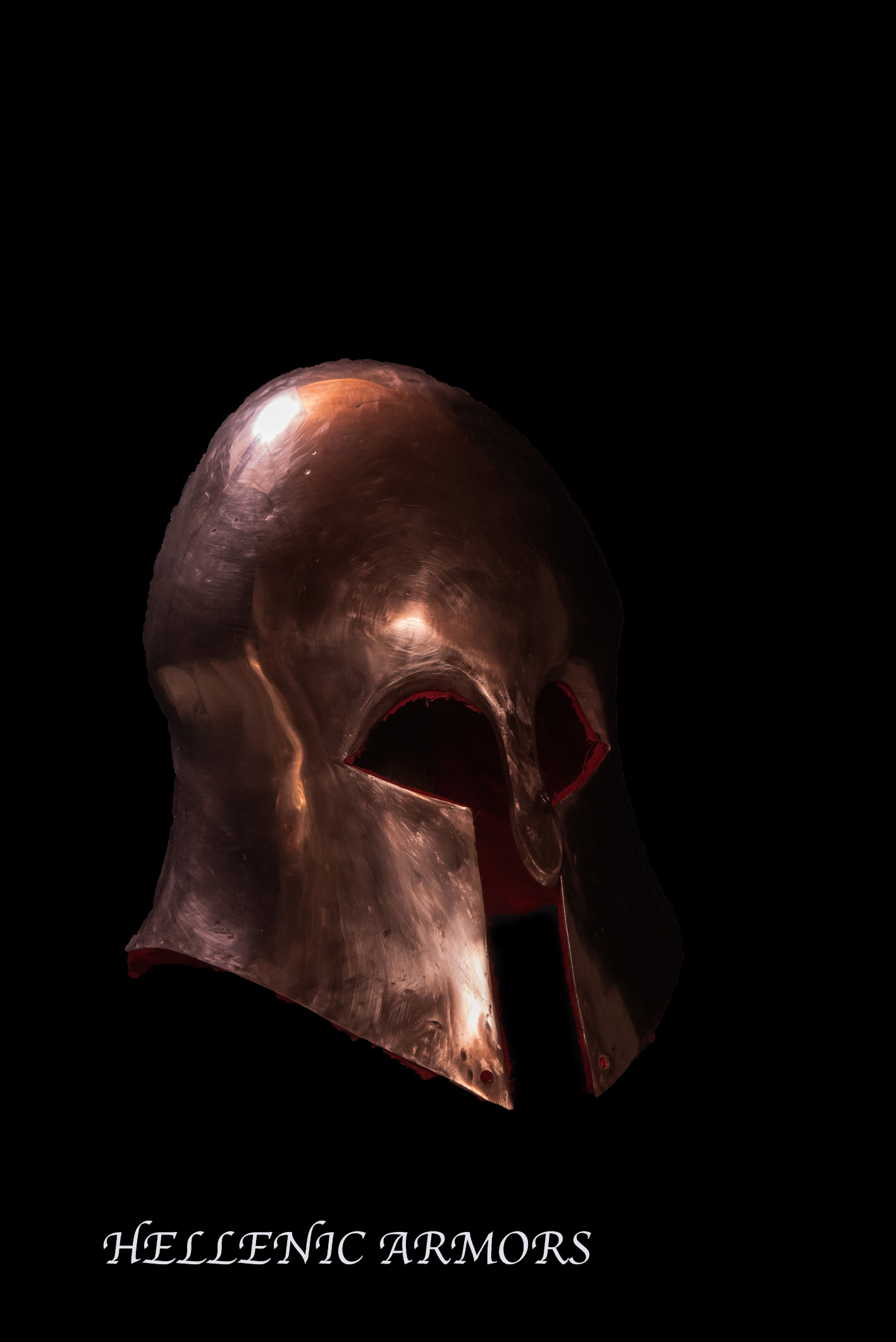 One piece Archaic Corinthian helmet