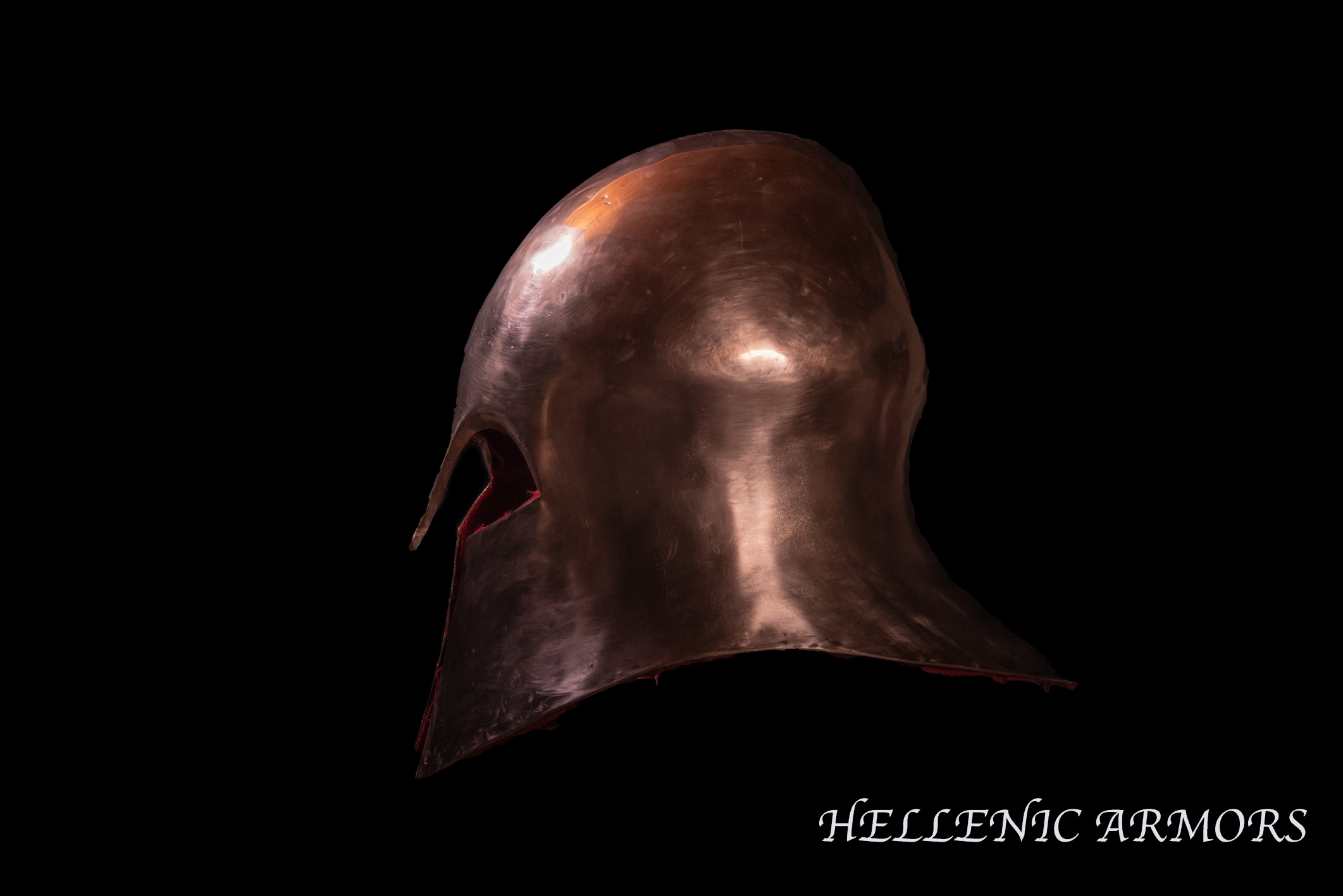 One piece Archaic Corinthian helmet